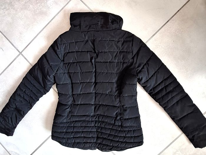 VESTE DOUDOUNE NOIRE - T.36 - LA HALLE - photo numéro 3