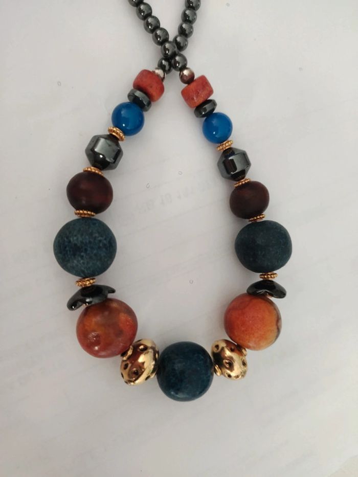 Joli collier de perles - photo numéro 5