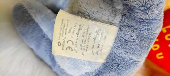 2 peluches Winnie ourson et bourriquet  Disney - photo numéro 8