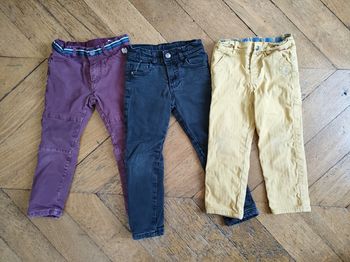 Lot de 3 pantalons d'hiver épais