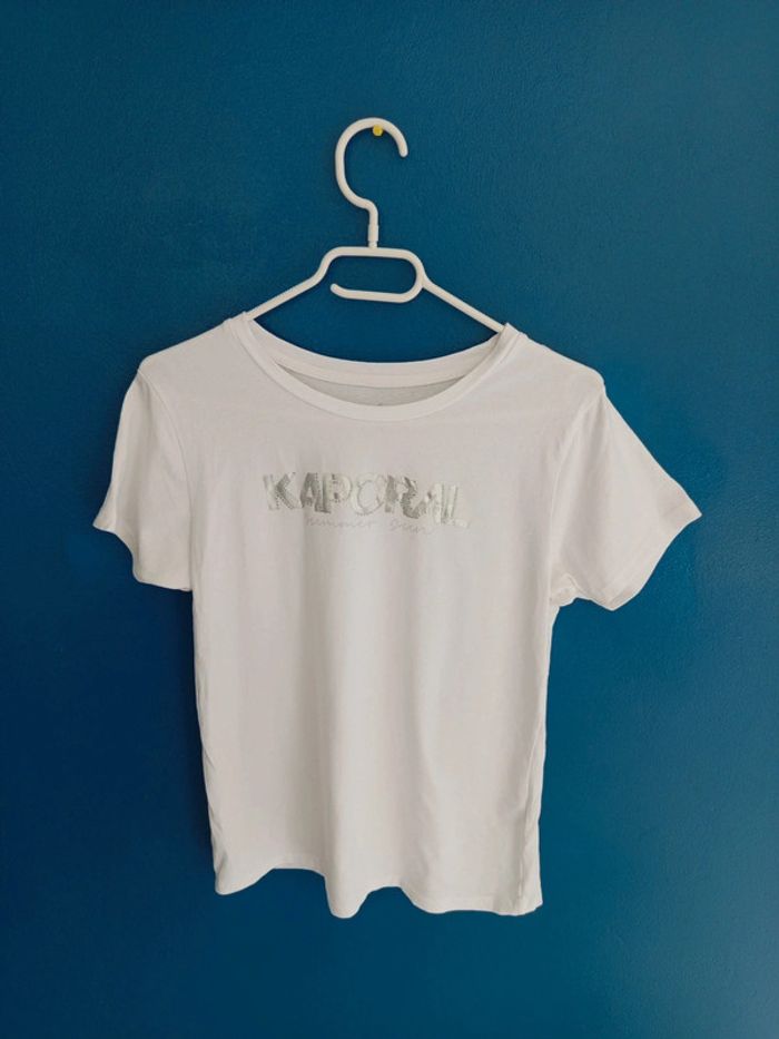 T-shirt blanc kaporal