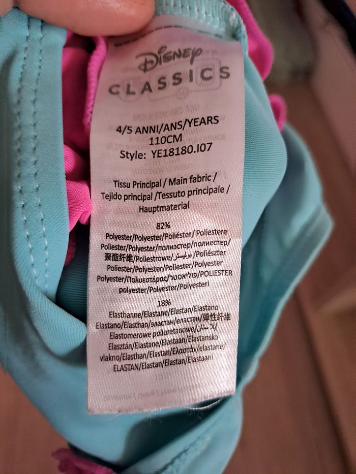 Maillot de bain 1 pièce Stitch 4 ans - photo numéro 3