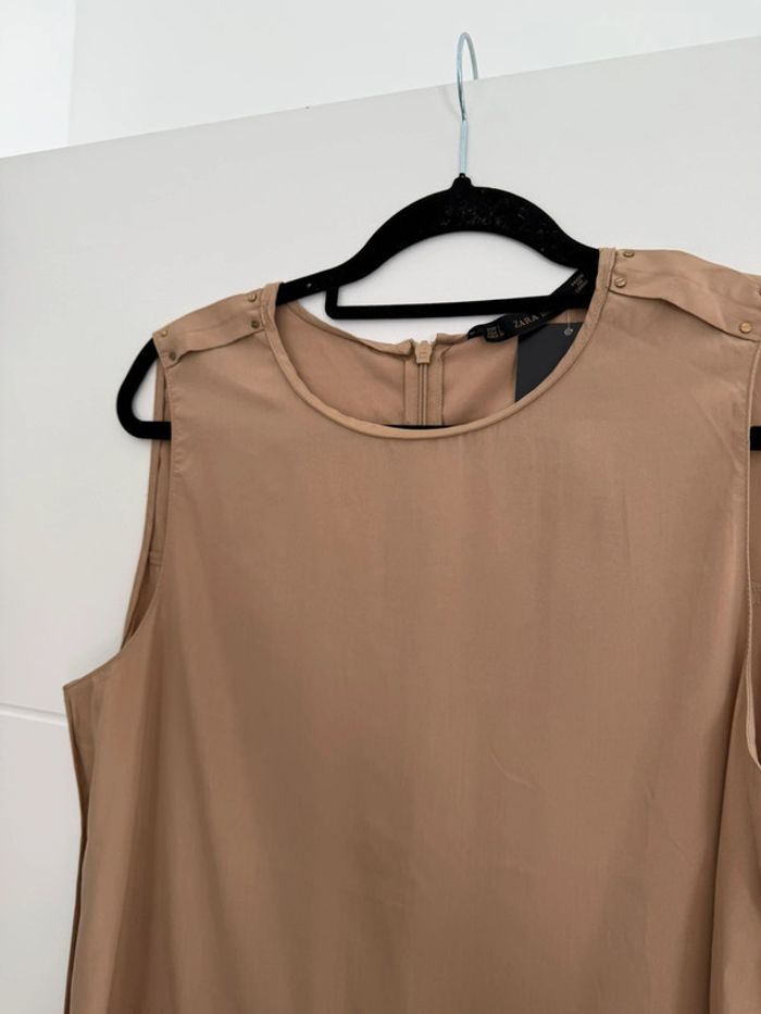 Haut débardeur top t-shirt Zara cargo poches camisa Maglietta Chemise Camicetta camicia Camiseta - photo numéro 3