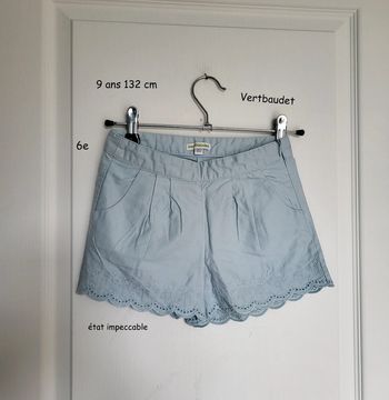 Short vertbaudet 10 ans impeccable