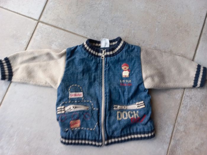 Pull gilet zippé 3 mois