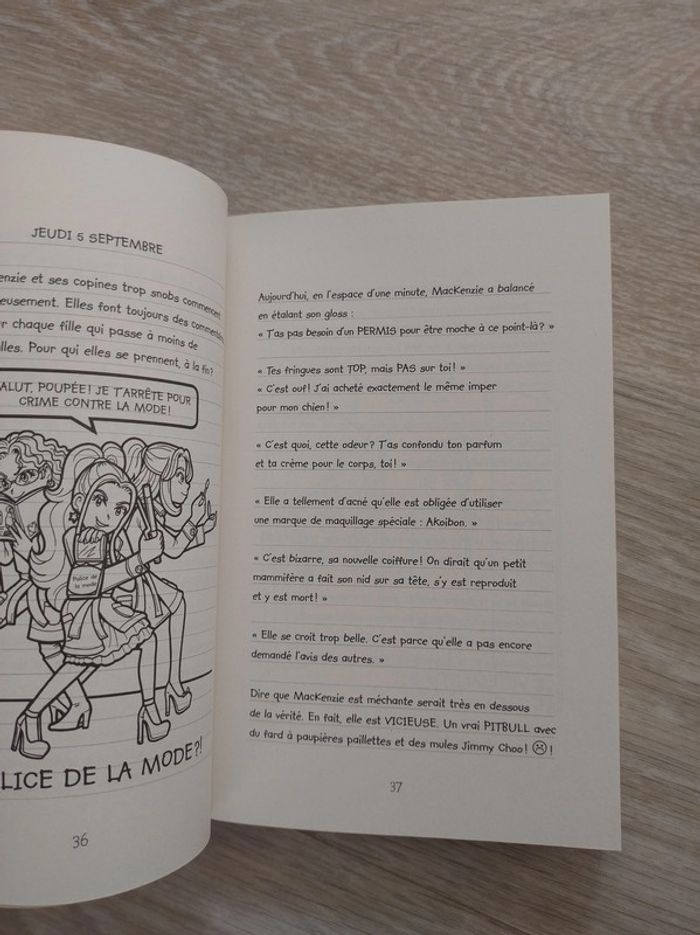 Livre Le journal d'une grosse nouille tome 1 - photo numéro 2