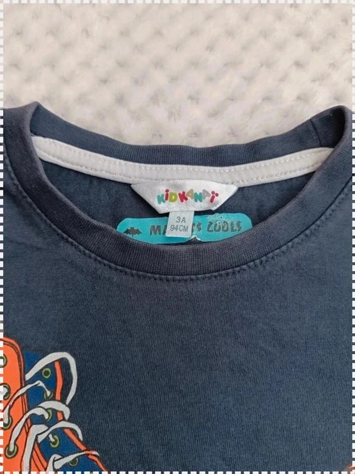 🔸 T-shirt bleu marine Garçon - Kid Kanaï 3 ans 🔸 - photo numéro 4