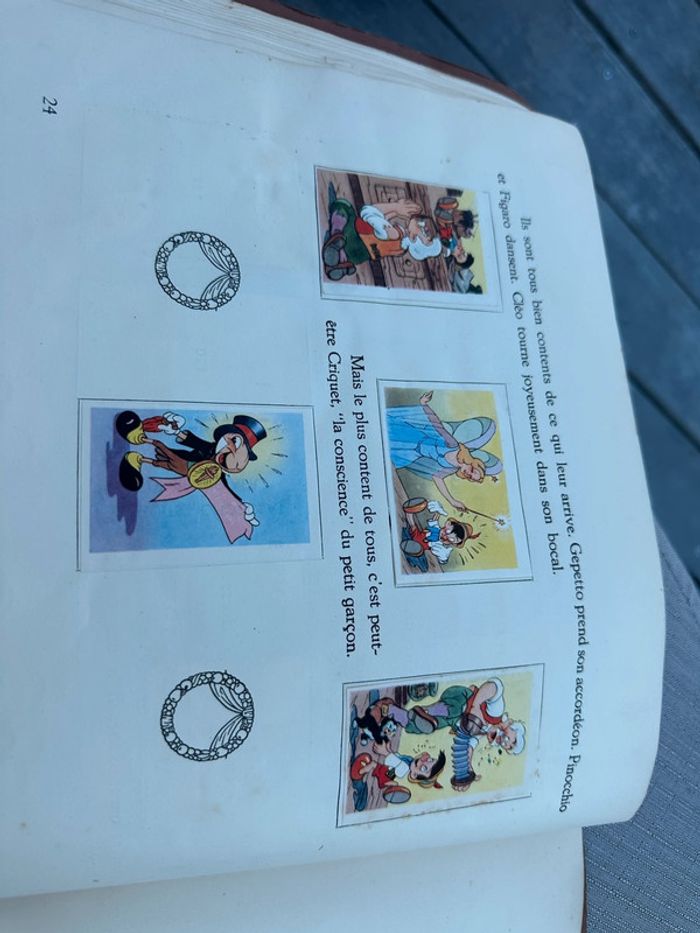 Album ancien complet vignettes images de Beukelaer Disney Pinocchio Gepetto stickers (Panini) - photo numéro 15