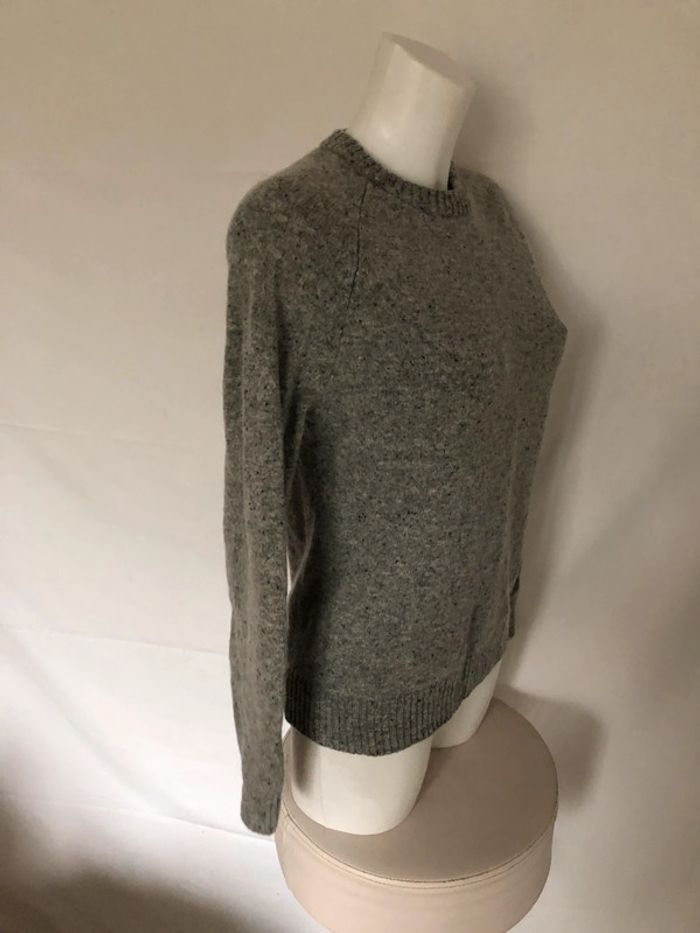 Pull à col ras en laine gris chiné Levi’s taille S / 36 38 très bon état - photo numéro 2