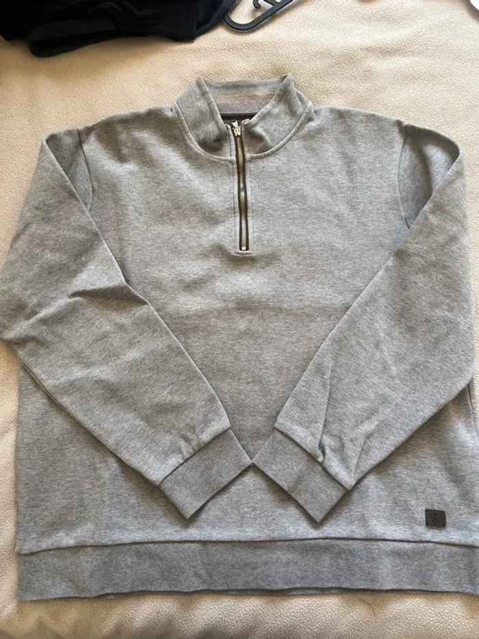Sweat gris hackett xxl - photo numéro 3