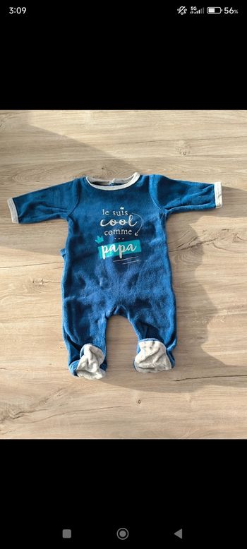 Pyjama taille 1 mois
