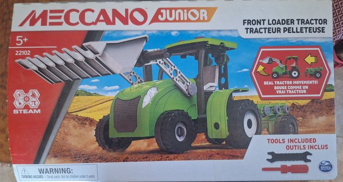 Mécano Junior tracto-pelle - photo numéro 2