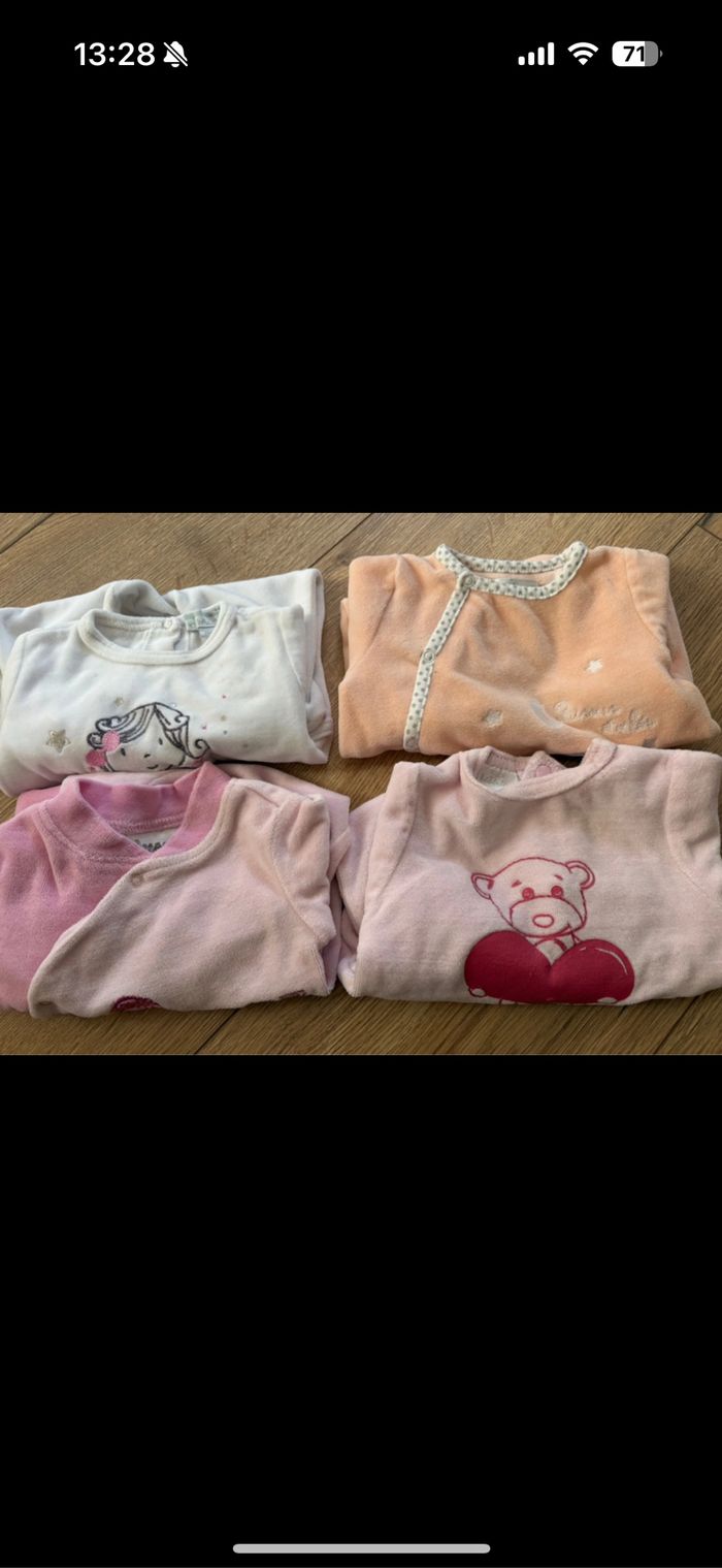 Pyjama fille 1 mois