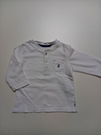 Tee shirt manches longues 3 mois