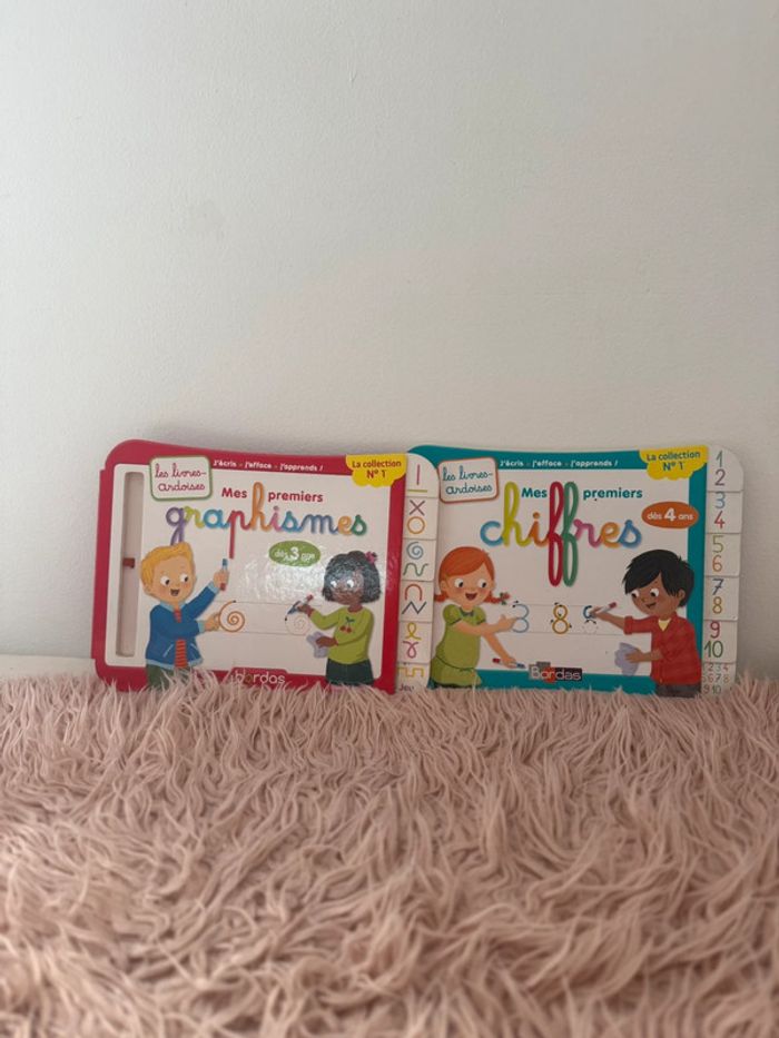 Livre ardoise mes premiers graphismes - chiffres