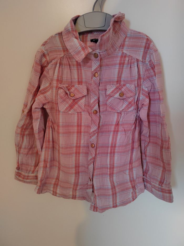 Chemise à carreaux