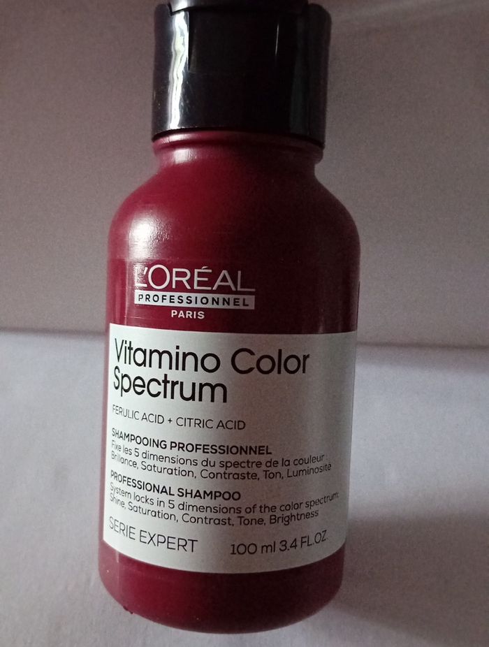 Shampoing l oreal. Vitamino color spectrum. Contenance 100 ml - photo numéro 2