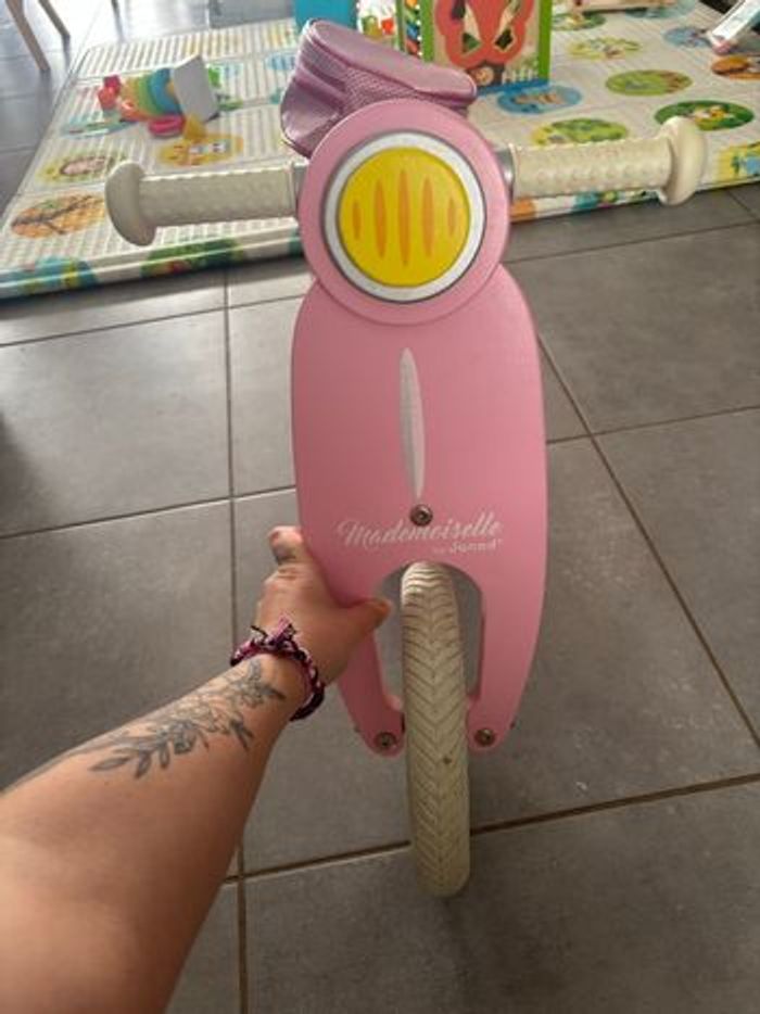 Draisienne scooter bois - photo numéro 3