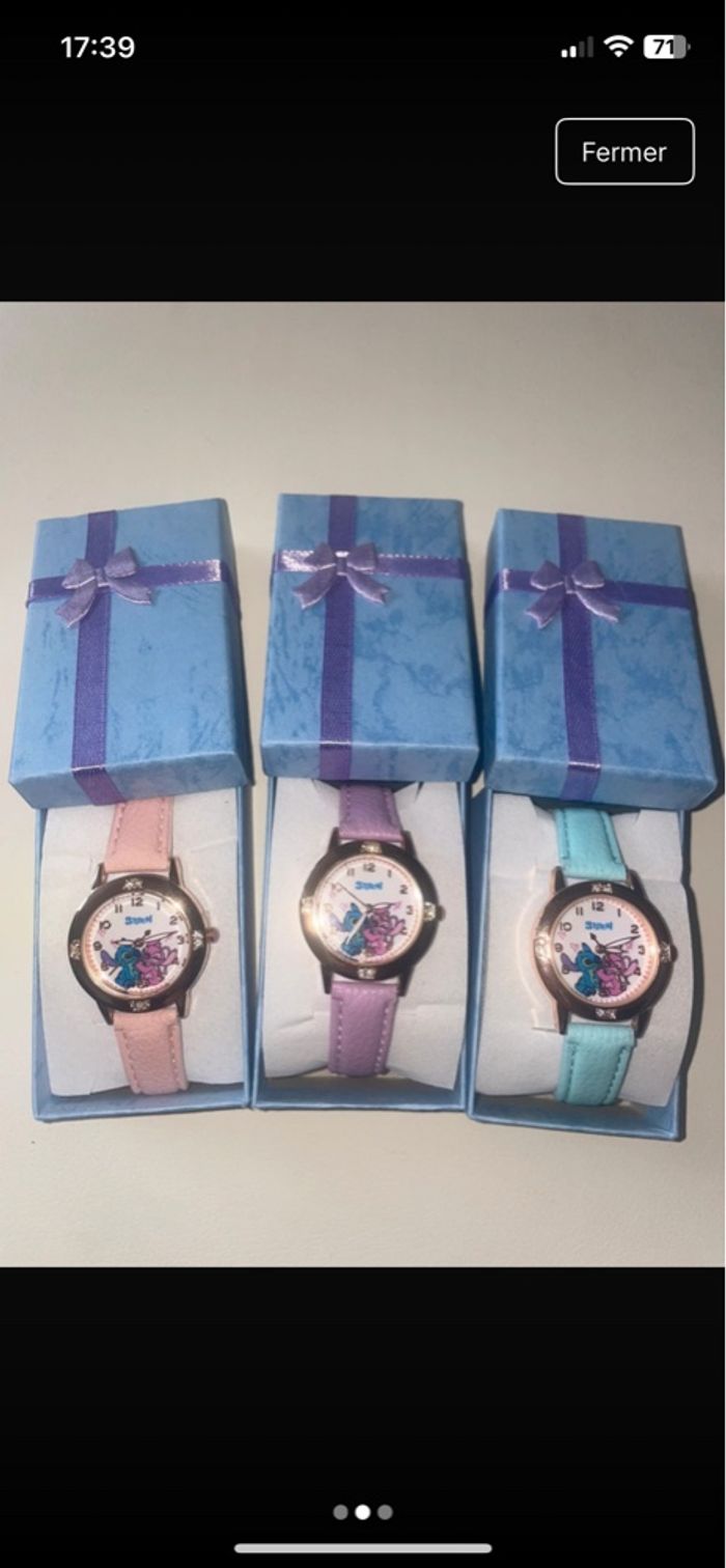 Montre stitch - photo numéro 3