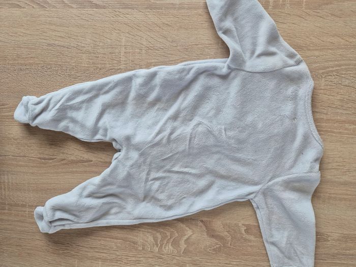 Pyjama velours lapins 3mois - photo numéro 4