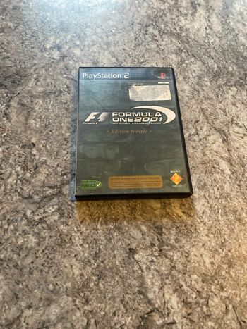 F1 formula one 2001 édition limitée ps2