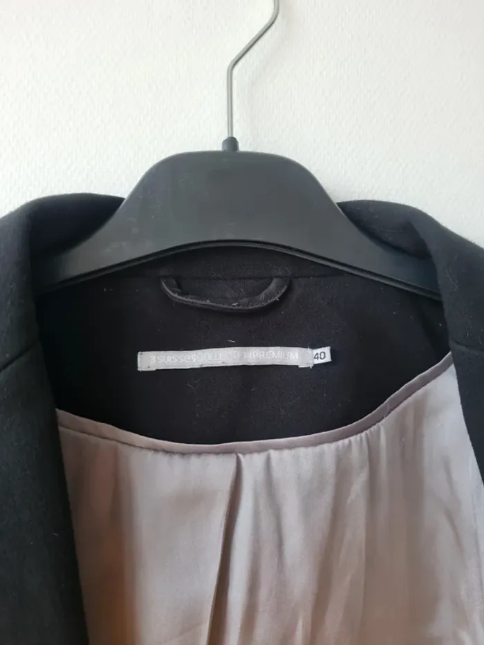 veste blazer noir 3 suisses - photo numéro 6