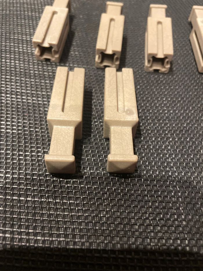 Playmobil  lot jonctions créneaux château 3030 3123 3667 3666 3859 3888 4063 7175 moyen âge - photo numéro 3