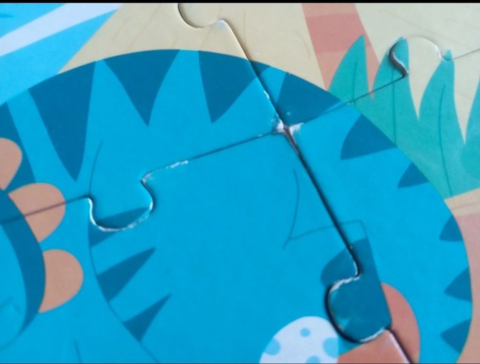 4 puzzles dinosaures - très bon état - 3 ans et + - photo numéro 7