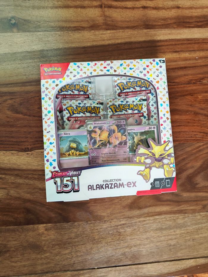 Coffret alakazam pokémon 151
