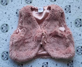 Gilet rose taille 12 mois ( 74 cm)