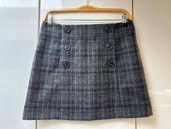 Minijupe grise Comptoir des Cotonniers - Taille 36