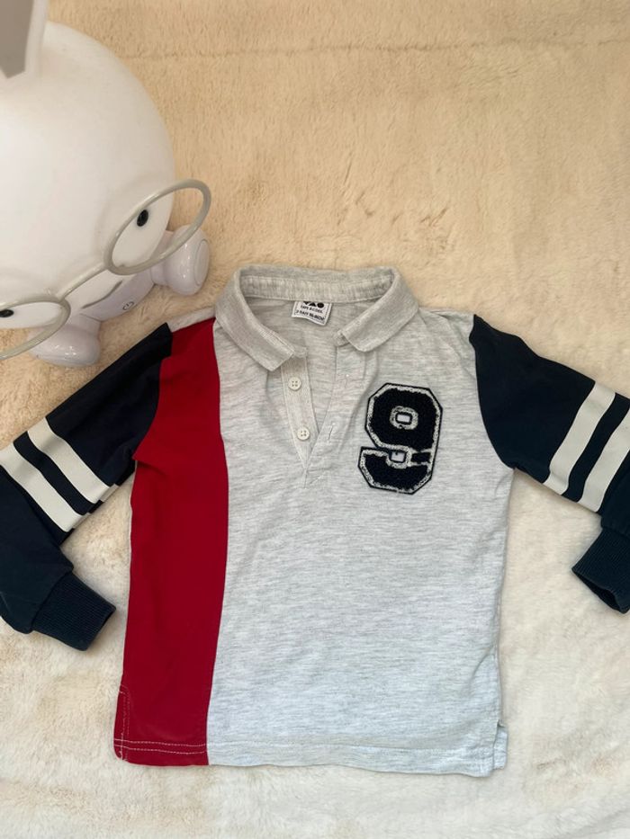 Polo manches longues Tape à l'oeil (TAO) - taille 3 ans