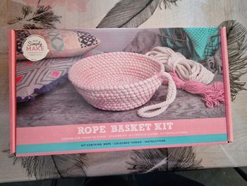 Kit DIY panier de corde