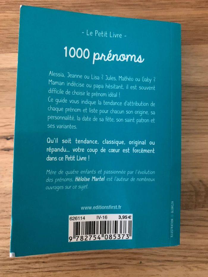 Mini livres prénoms - photo numéro 2