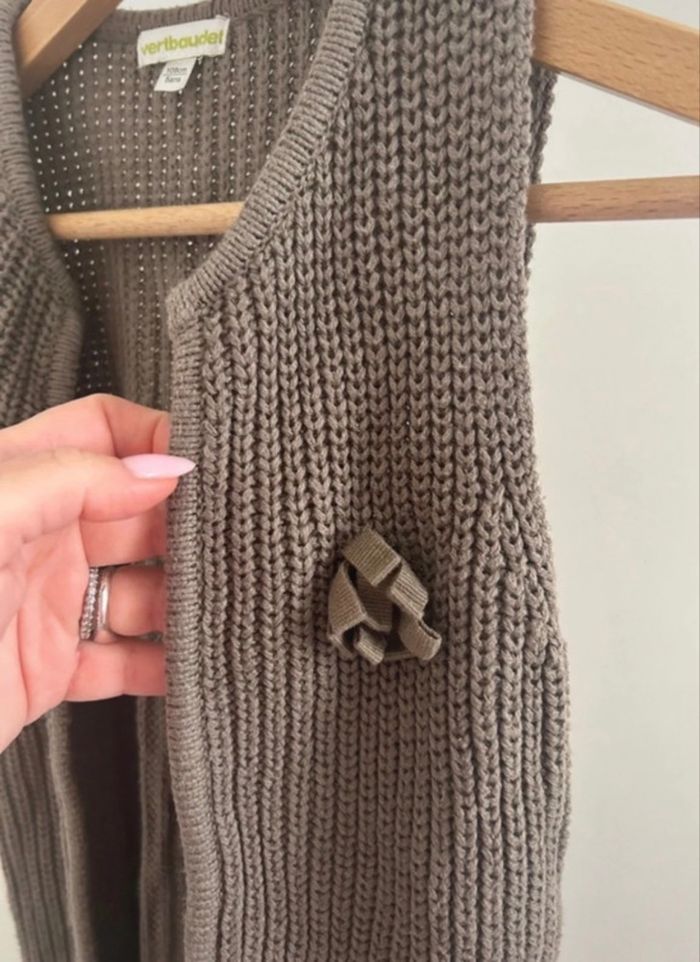 Gilet marron Verbaudet - photo numéro 3