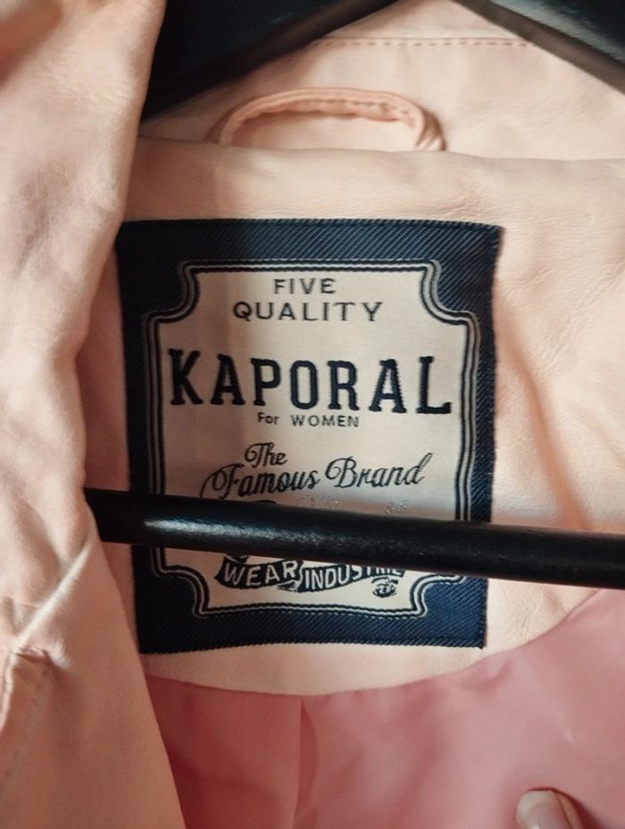 Veste cuir Kaporal - photo numéro 2