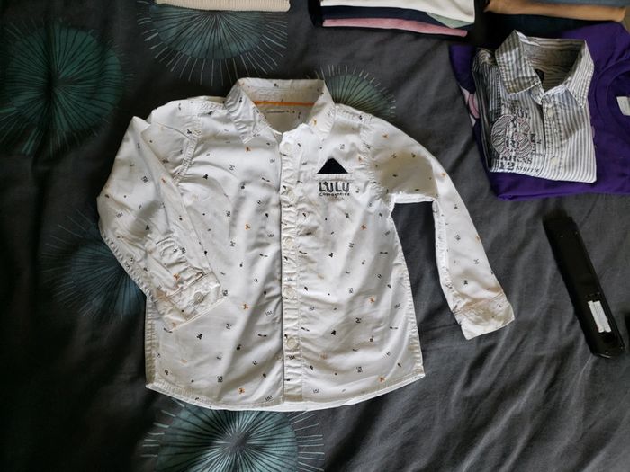 Chemise manches longues lulu castagnette 3 ans