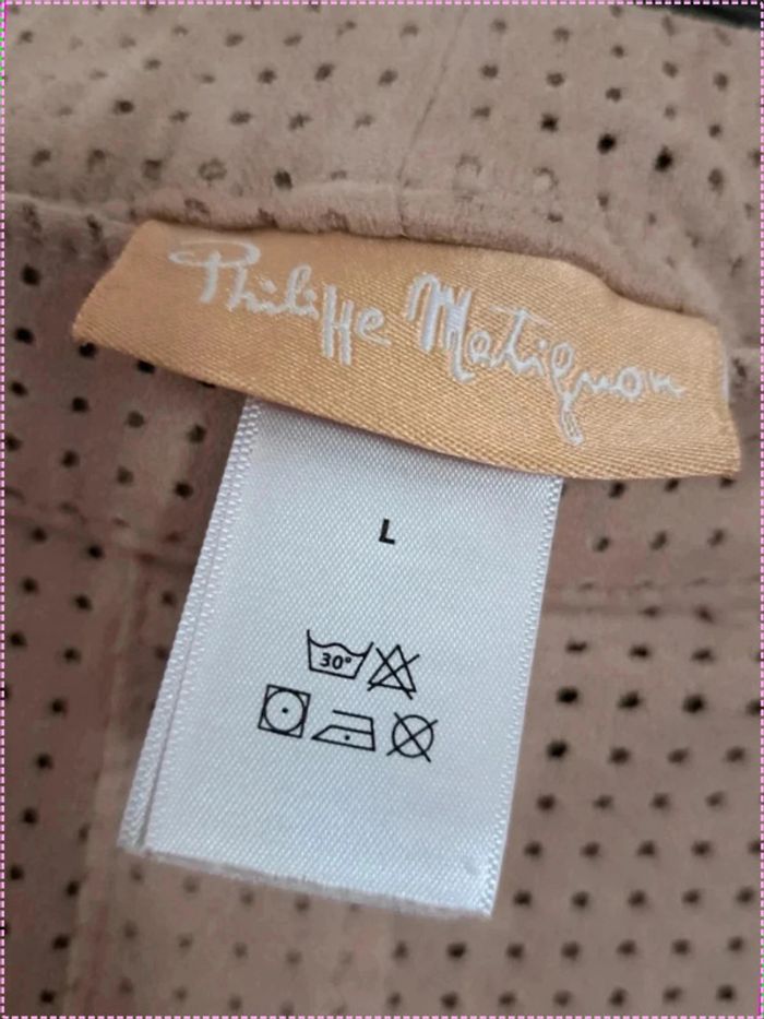 Pantalon Philippe Matignon taille L ajouré - photo numéro 2