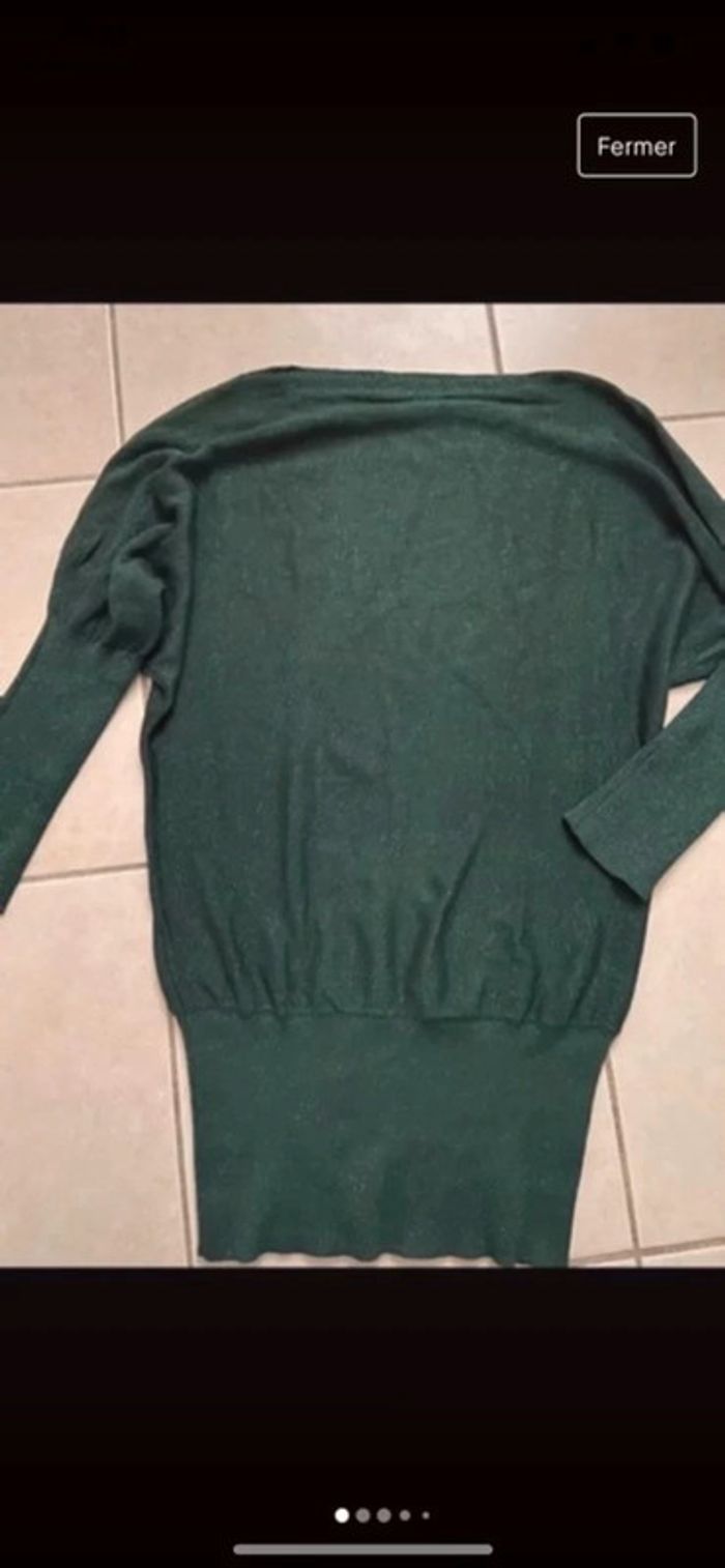 Pull vert sapin - photo numéro 3