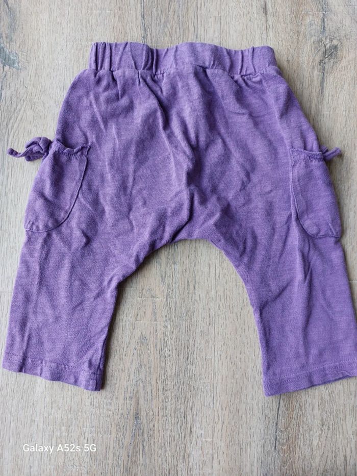 Sarouel violet 3 ans - photo numéro 2