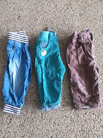 Lot de 3 pantalons 12 mois