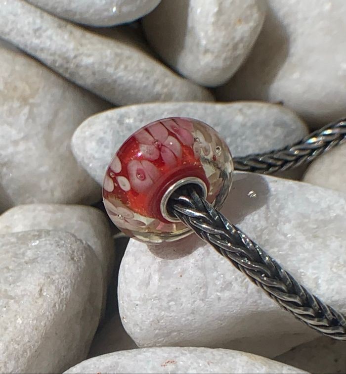 Charm verre Murano et argent - photo numéro 2
