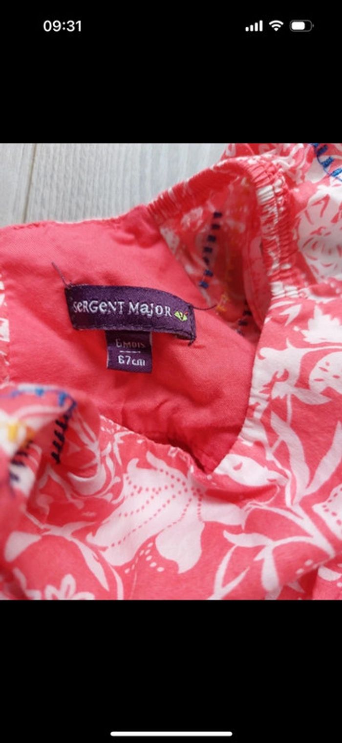 Robe et bandeau Sergent Major taille 6 mois - photo numéro 4