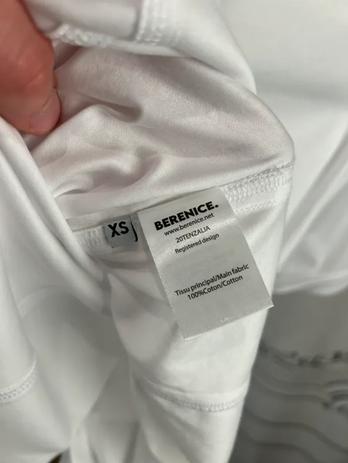 T shirt Bérénice Blanc T.XS neuf - photo numéro 7