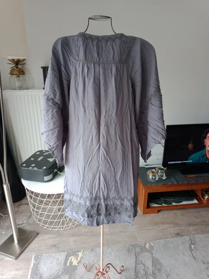 Robe tunique manches chauve-souris - photo numéro 6
