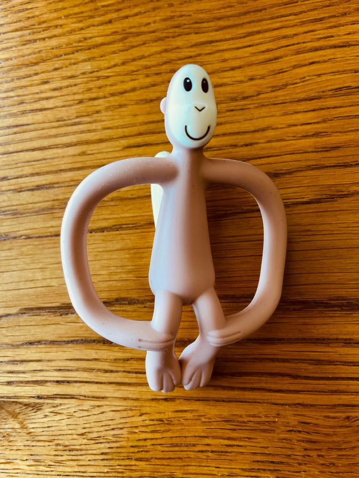 Anneau de dentition rose Matchstick Monkey