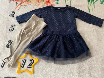 Robe marine 12 mois