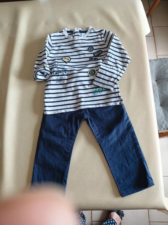 Pantalon Timberland + marinière