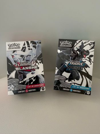 Lot Bundle 10.5 Pokémon Foudre Noir & Flamme Blanche