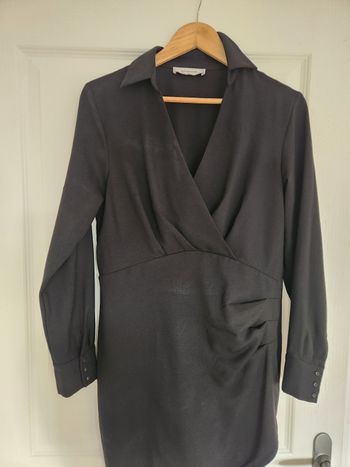 Robe noire courte Promod.